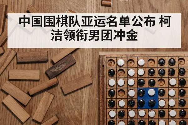 中国围棋队亚运名单公布 柯洁领衔男团冲金